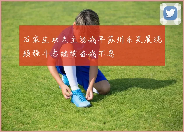 石家庄功夫主场战平苏州东吴展现顽强斗志继续奋战不息